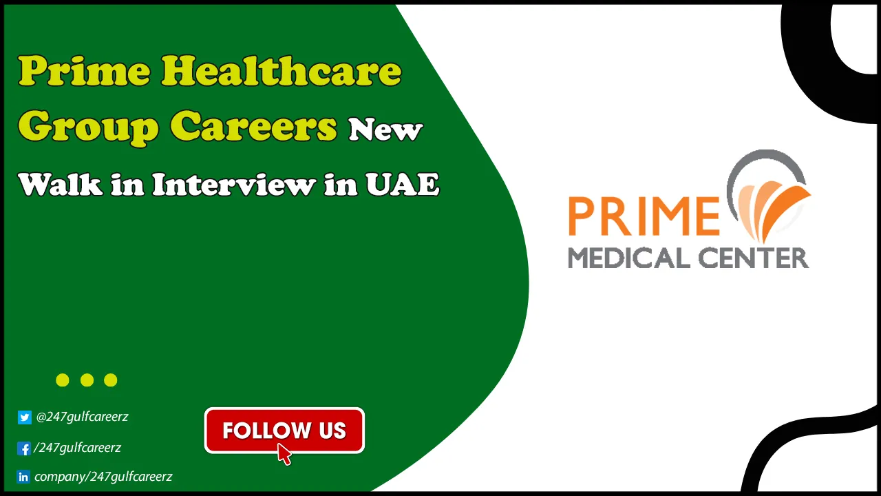 Prime Hospital Dubai Careers