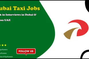 Dubai Taxi Jobs