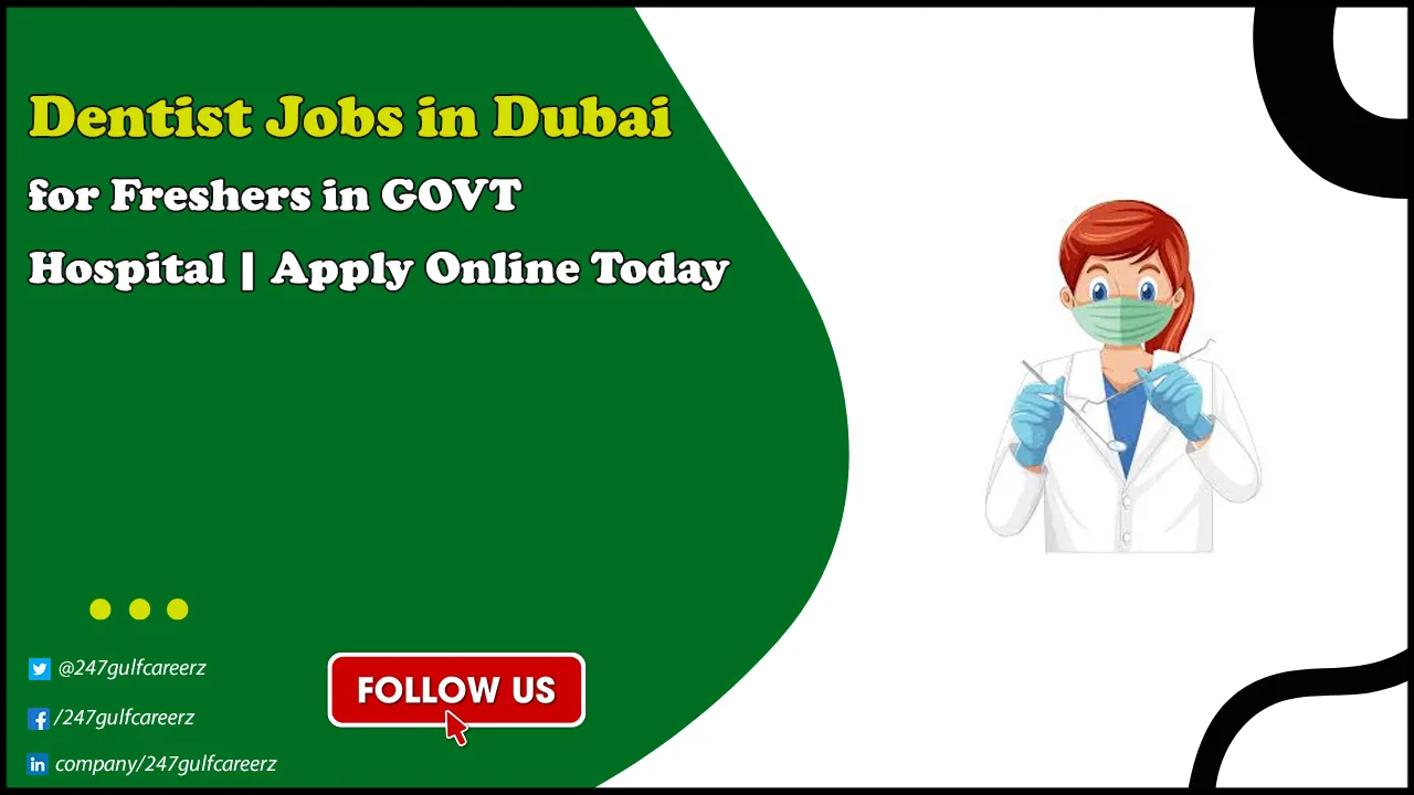 Dentist jobs in Dubai